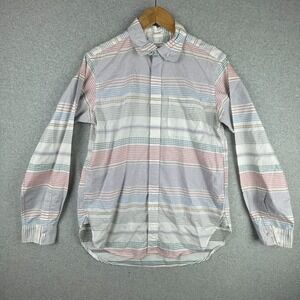 Engineered Garments Shirt Mens Small Striped Button Up Long Sleeve Japanese